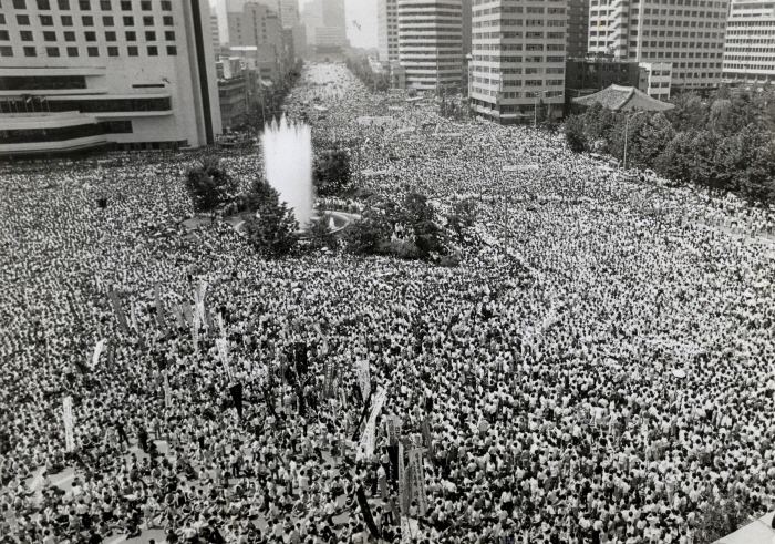 1987년 6월 항쟁 대표 이미지