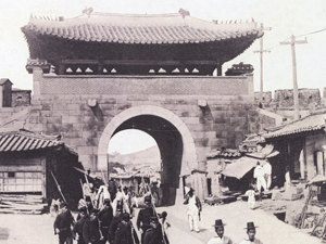 러일전쟁 당시 서울로 들어오는 일본군