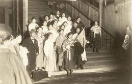 Inspection Tour of Female Teachers to Commemorate the Imperial Coronation (November 22nd, 1928)