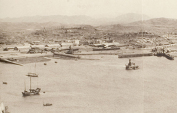 View of Incheon port