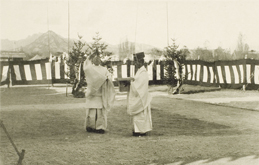 Shinto ritual before construction of the Gyeongseong courthouse