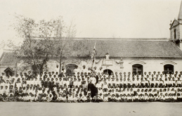 Kando school and mission church that had 3,400 believers