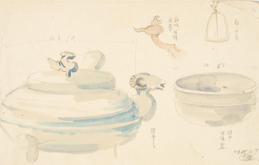 A sketch of relics excavated from Seobongchong