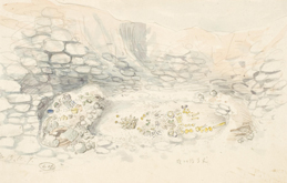 A sketch of relics excavated from Seobongchong