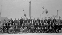 대한민국 임시 정부 신년 축하식을 마치고(1920. 1. 1)