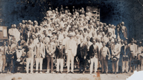 Representatives from countries participating at the Institute of Pacific Relations conference in Hawaii (June 30, 1925).