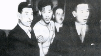 Yi Bongchang arrested and being taken to an investigation room at the Japanese Police Headquarters (January 8, 1932)