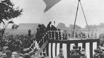Ceremonial stage immediately after Yun threw the bomb (April 29, 1932)