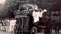 1922년 7월 8일 상해 프랑스 조계에서 거행된 동농 김가진 장례식