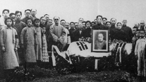 State funeral for former premier of the Provisional Government, Yi Dongnyeong (Qijiang, March 17, 1940).