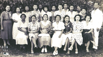 쿠바 마탄사스에서 결성된 대한 여자 애국단 임원들(1938. 7. 10)