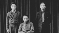 From left: Kim In, Kim Gu, Kim Dongsu