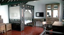 Kim Gu’s bedroom on the second floor of the place of refuge in Jiaxing