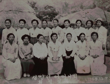 President of a mothers’ group in Seongsan-myeon (town)